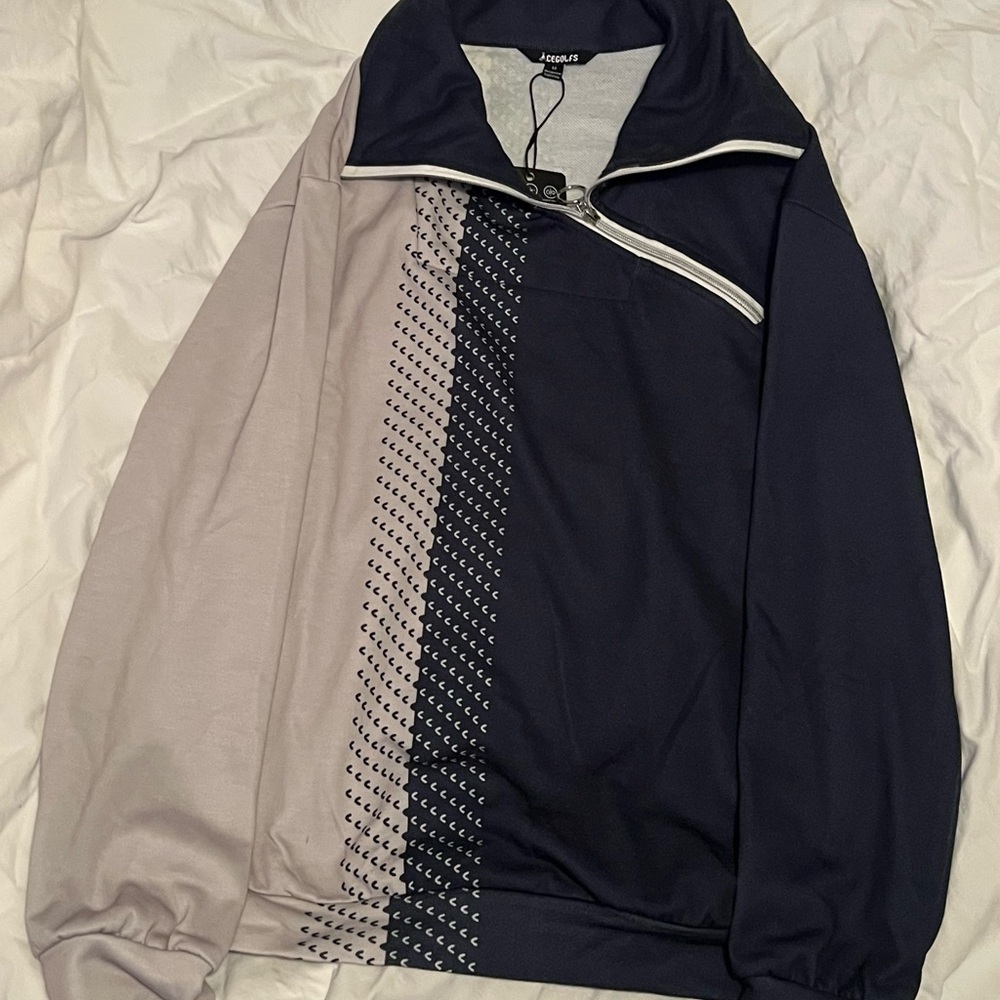 Isabel Marant Men's Black and Gray Sweater